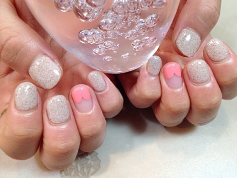 ハート入り♡コンフィズリー NAIL。